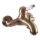 RAV Slezák L554.5SM - Смесител за вана LABE RETRO 13,7 см, античен месинг