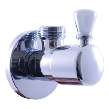 RAV Slezák RV0112 - Ъглов вентил RETRO, лъскав хром