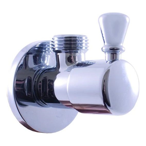 RAV Slezák RV0112 - Ъглов вентил RETRO, лъскав хром