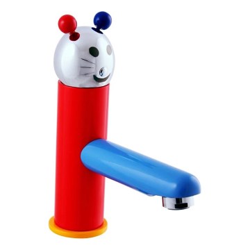 RAV Slezák SE326.0 - Смесител за мивка JUNIOR 18,2 см червено/синьо