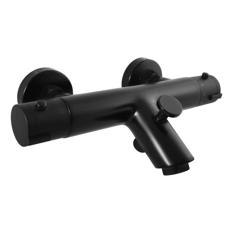 RAV Slezák TRM54.5CMAT - Термостатен смесител за вана TERMO, матово черен