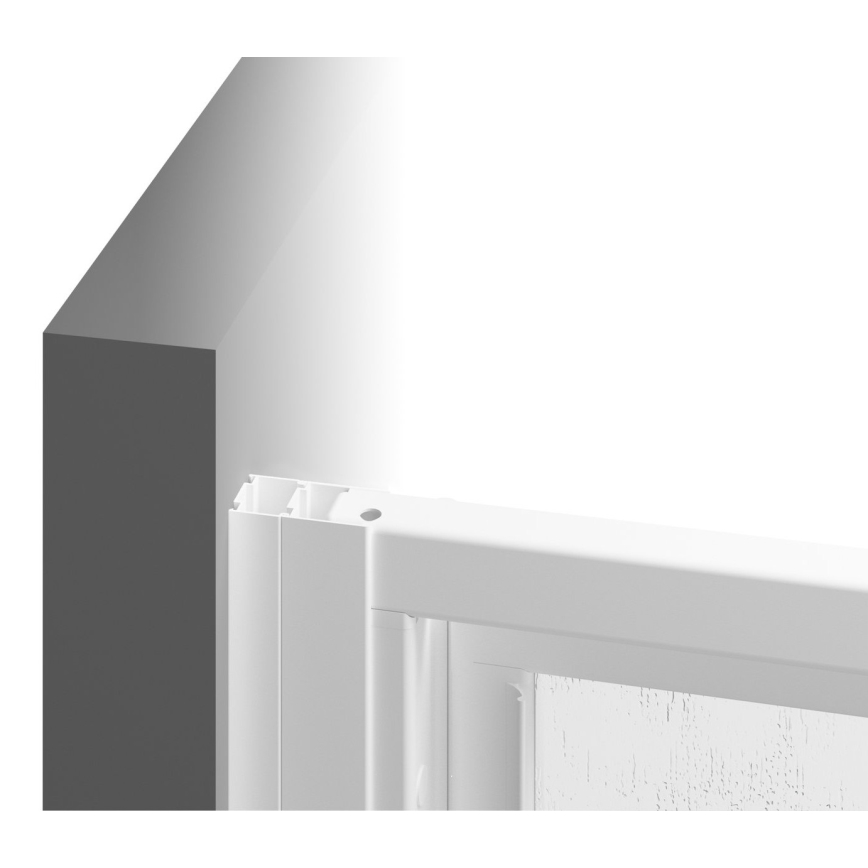 Ravak 00V701R211 - Трипанелни душ врати SUPERNOVA 90x198 см бели