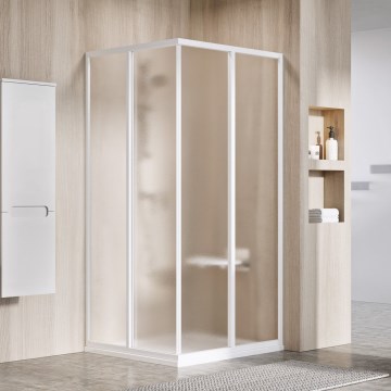 Ravak 14V701O2ZGS - Душ кабина SUPERNOVA 90 x 90 см, бяла