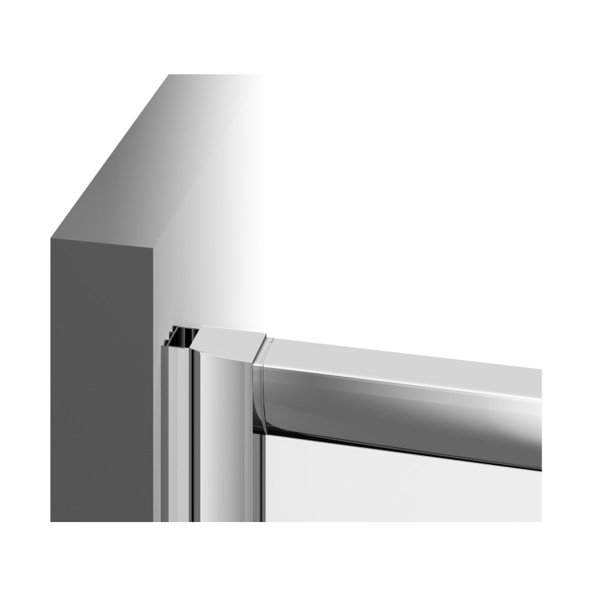 Ravak 1LV40100ZG - Четиричастна ъглова душ кабина BLIX 80x80 см, бяла