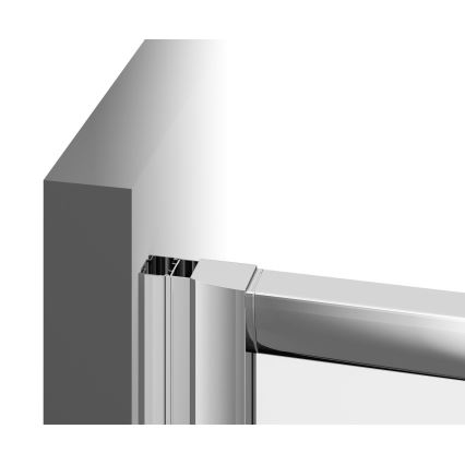 Ravak 1XV70C00Z1 - Душ кабина BLIX 90x90 см бяла