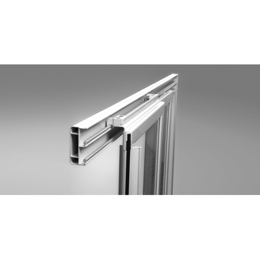 Ravak 3114O10211 - Четириделна четвърткръгла душ кабина SUPERNOVA 80x80 cm бяла