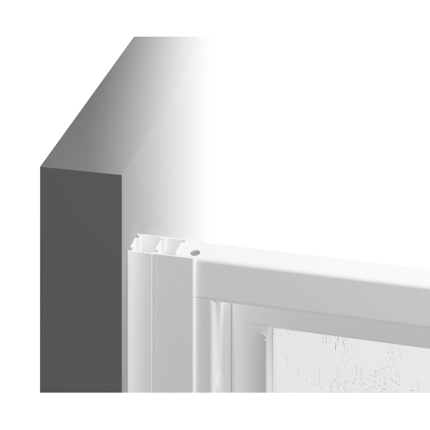 Ravak 3117O10211 - четириделна четвърткръгла душ кабина SUPERNOVA 90x90 cm бяла