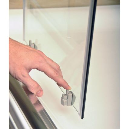 Ravak 3B270C00Z1B - Четириделна четвърткръгла душ кабина BLIX 90x90 cm, лъскав хром