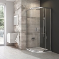 Ravak 3B270C00Z1B - Душ кабина четириделна, четвърткръгла BLIX 90x90 cm лъскав хром