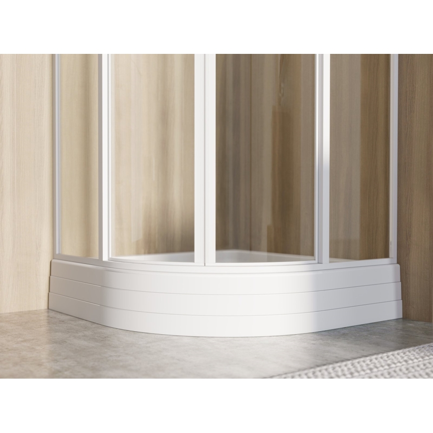 Ravak A207001120 - Четвъртокръгло корито за душ RONDA 90x90 см бяло