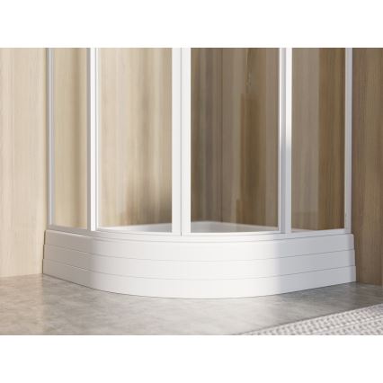 Ravak A207001120 - Четвъртокръгло корито за душ RONDA 90x90 см бяло