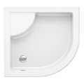 Ravak A217001020 - Четвърткръгла ваничка за душ SABINA 90x90 см бяла