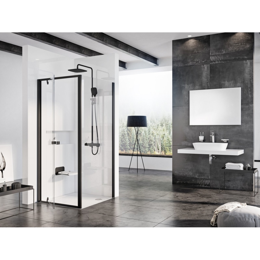 Ravak B8F0000060 - Сгъваемо душово седалце OVO черно