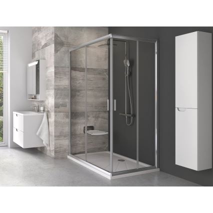 Ravak B8F0000060 - Сгъваемо душово седалце OVO черно