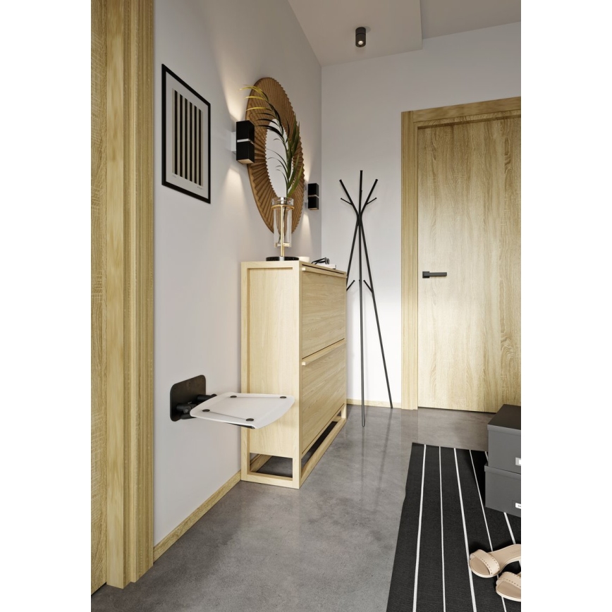 Ravak B8F0000060 - Сгъваемо душово седалце OVO черно