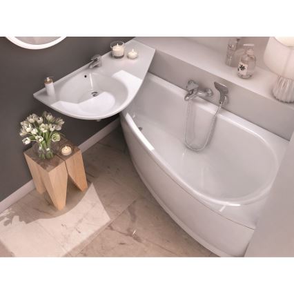 Ravak CH01000000 - Ъглова вана AVOCADO 160x75 cm акрил/бяла