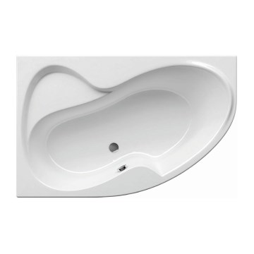 Ravak CM21000000 - ъглова вана ROSA 160x105 см, акрил, бяла