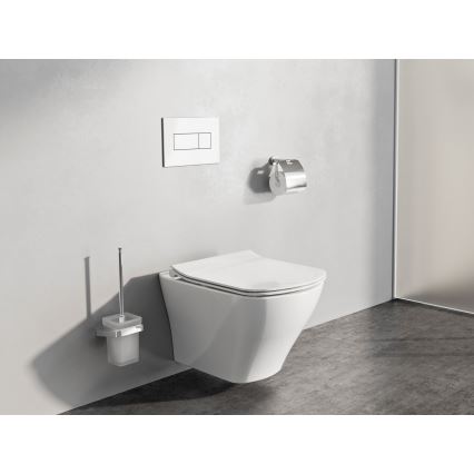 Ravak X01457 - Бутон за промиване UNI 24,7x16,5 см бял