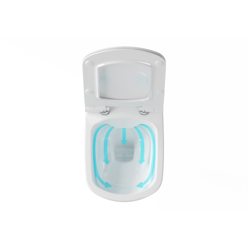 Ravak X01671 - Подвесна тоалетна Rimless CLASSIC керамика/бяла