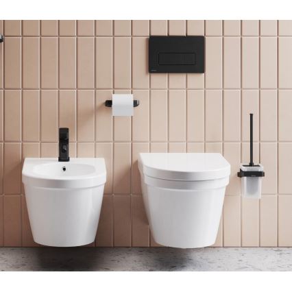 Ravak X01744 - Бутон за смиване UNI SLIM 24,7x16,5 cm черен