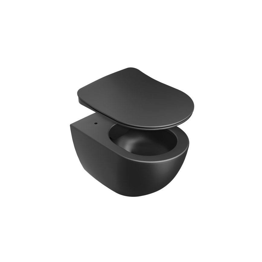 Ravak X01795 - Тоалетна седалка SoftClose CHROME черна