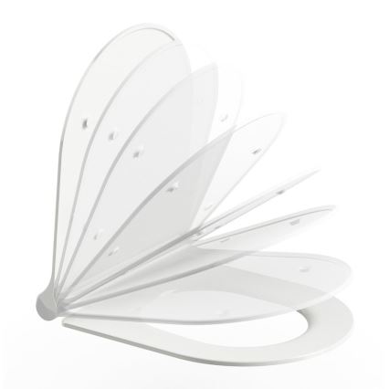 Ravak X01912 - Висящо WC с дюза за биде CHROME, керамика/бяла