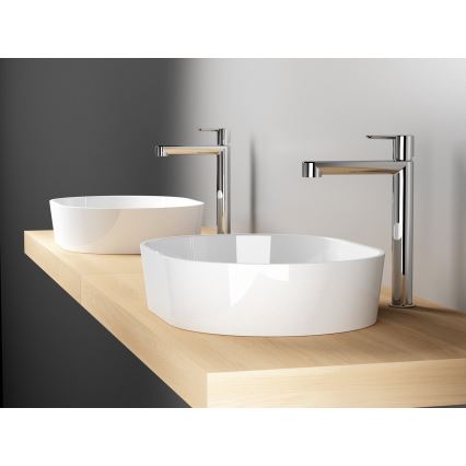 Ravak X070114 - Смесител за мивка PURI 32,2 cm гланцов хром