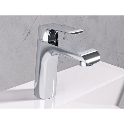 Ravak X070118 - Смесител за умивалник FLAT 15,1 см, лъскав хром