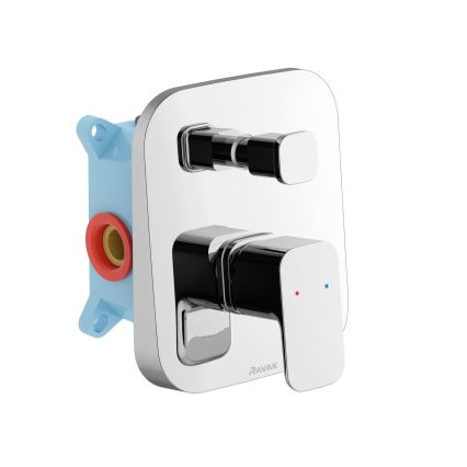 Ravak X070136 - Душ смесител за вграждане FREE, лъскав хром