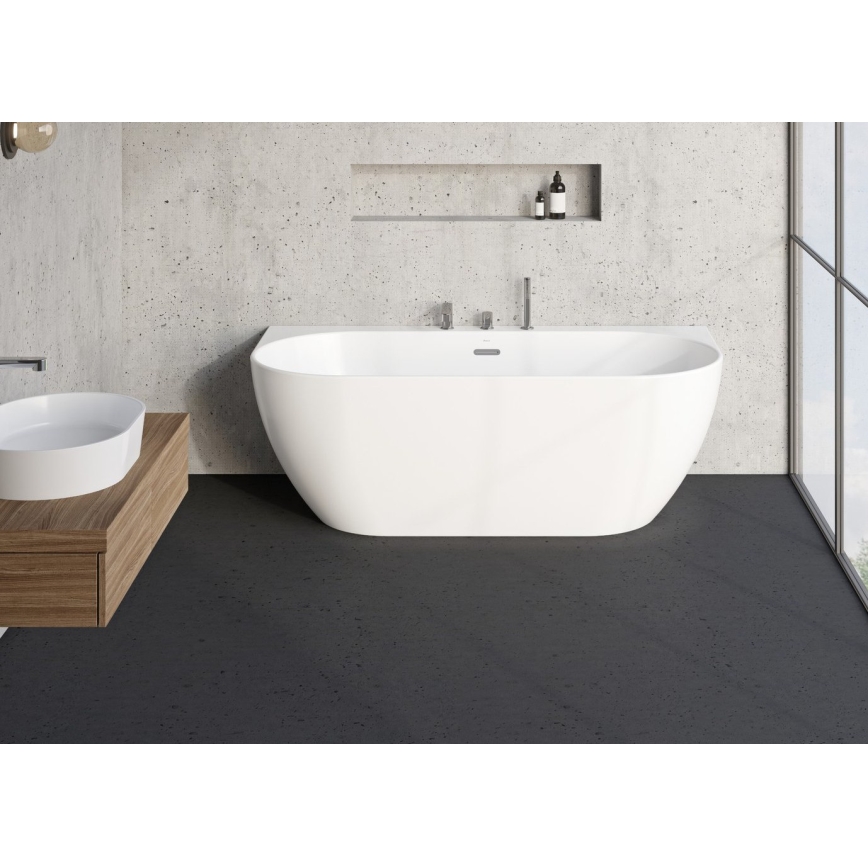 Ravak X070142 - Ванен смесител 3-отворен PURI лъскав хром