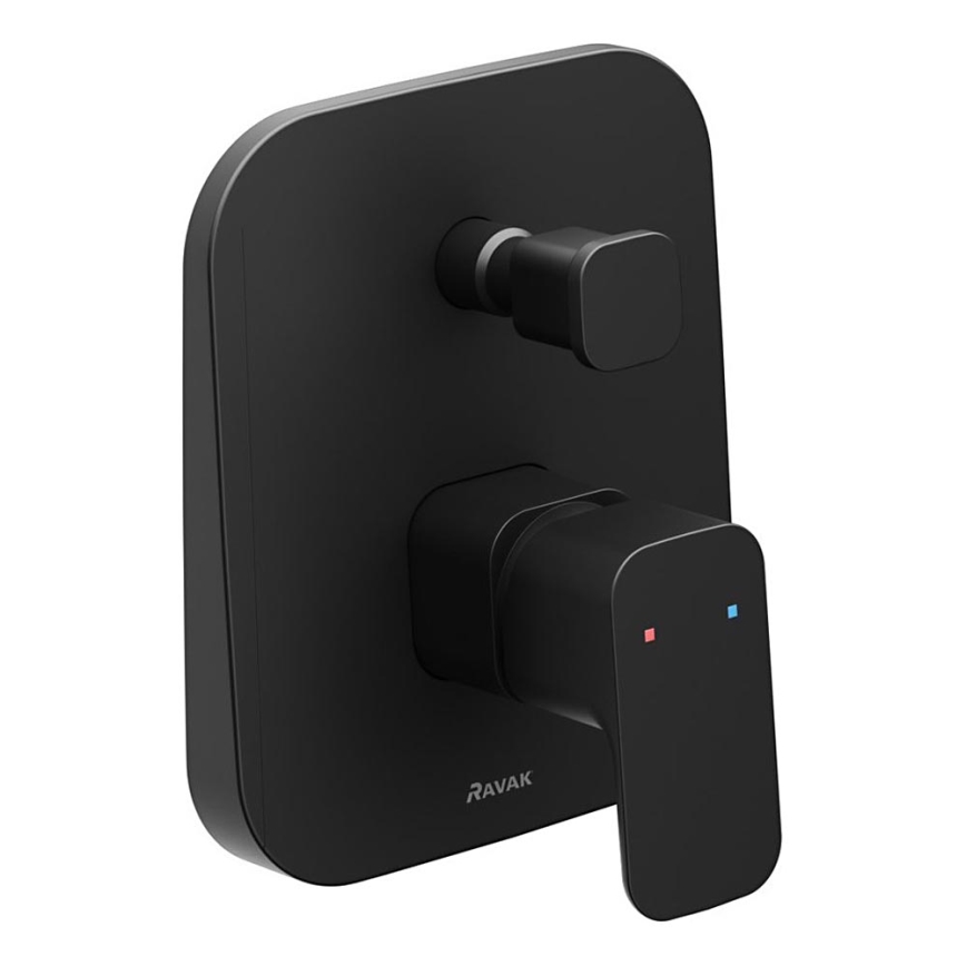 Ravak X070156 - Душ смесител за вграден монтаж FREE, черен
