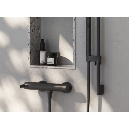 Ravak X070187 - Душ смесител PURI черен