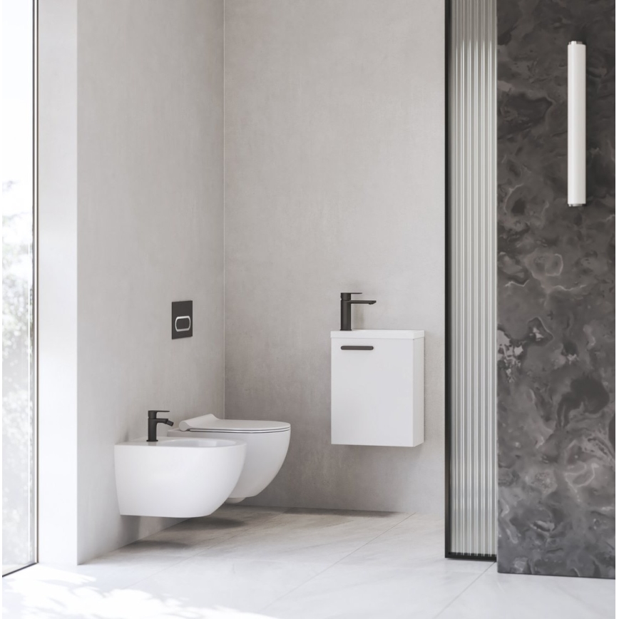 Ravak X070458 - смесител за умивалник CHROME 17,7 см черен