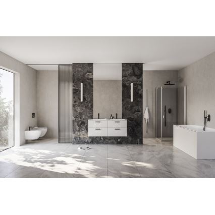 Ravak X070460 - Смесител за мивка CHROME 17,7 см, черен