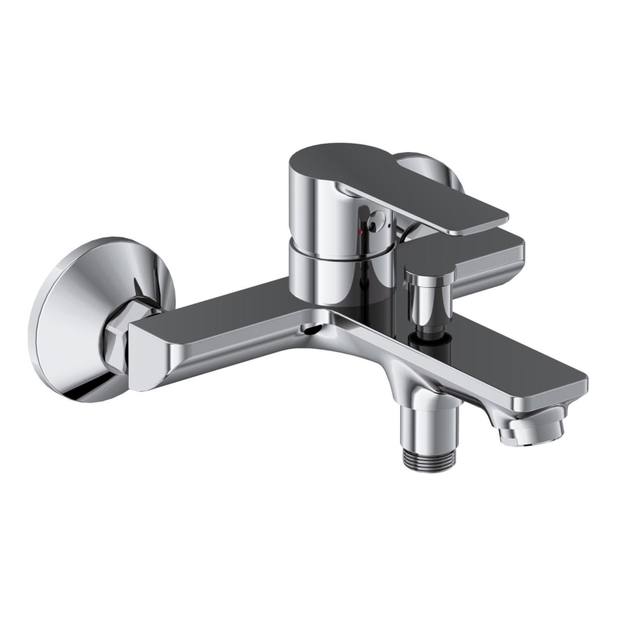 Ravak X070485 - Смесител за вана SOLAR, лъскав хром