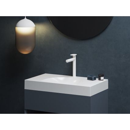 Ravak X070566 - Смесител за умивалник SPRING 25,4 см бял