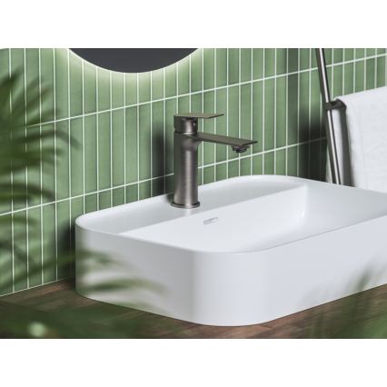 Ravak X070652 - Смесител за умивалник PLAN 16,8 см, четкан графит