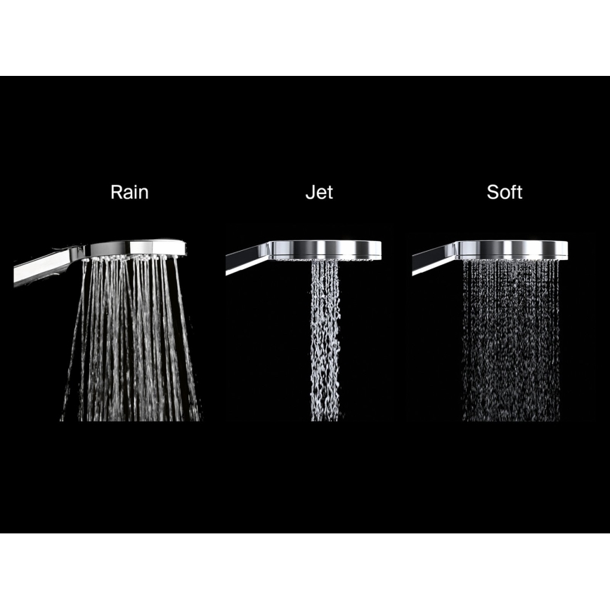 Ravak X07P009 - Ръчен душ FLAT, лъскав хром