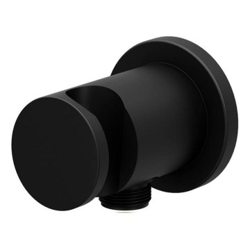 Ravak X07P572 - Държач за душ с извод 7,8x6 см черен