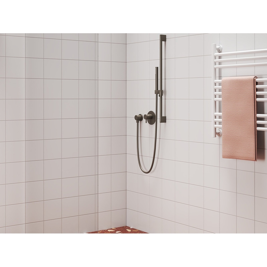 Ravak X07P694 - Ръчен душ, четкан графит