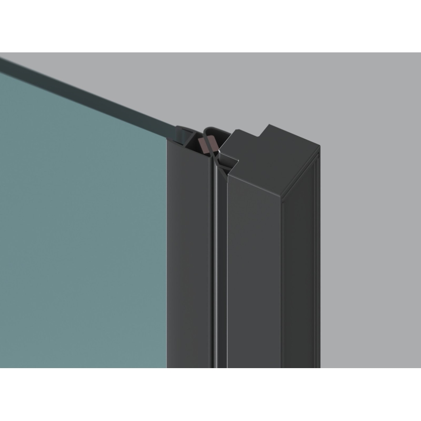 Ravak X0VV70300Z1 - Душови врати COOL 90x195 см черни