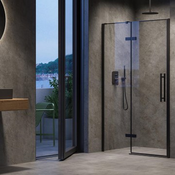Ravak X0VVDC300Z1 - Душ врати COOL 110x195 cm черни