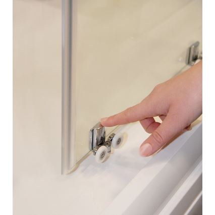 Ravak X1LM70300Z1 - Четириделна ъглова душ кабина BLIX SLIM 90x90 см черна