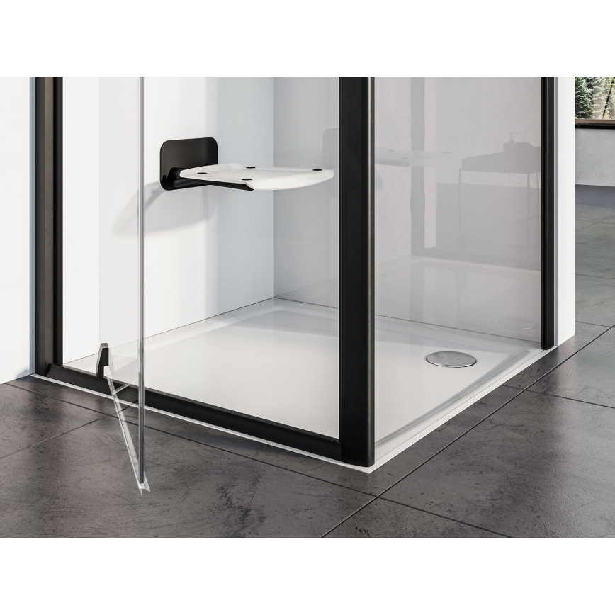 Ravak XA034411010 - Квадратно душ корито PERSEUS 80x80 см бяло