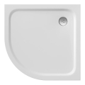 Ravak XA247701010 - Четвърткръгло душ корито ELIPSO 90x90 cm бяло