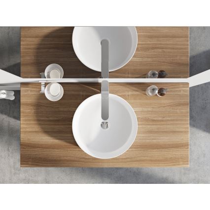 Ravak XJX01140001 - Мивка за плот UNI Ø 40 см керамика/бяла