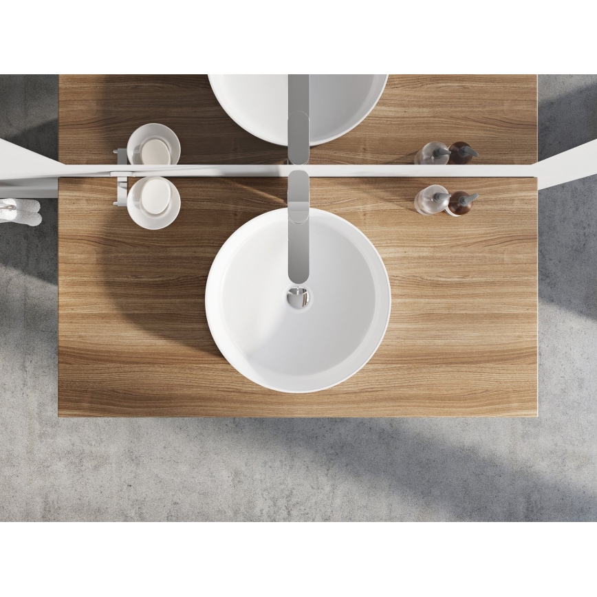 Ravak XJX01140002 - Мивка за плот UNI SLIM пр. 40 см керамика/бяла