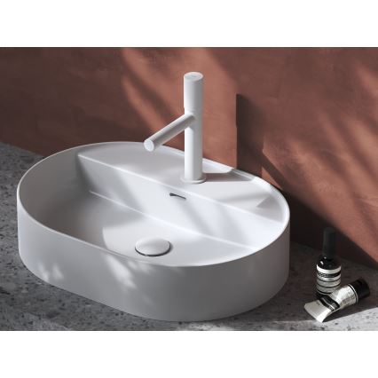 Ravak XJX01155003 - Мивка за плот CERAMIC SLIM 55x40 cm керамика/бяла