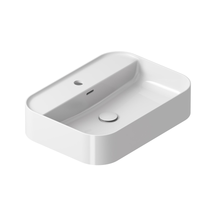 Ravak XJX01155005 - Мивка за плот CERAMIC SLIM 55 x 40 см, керамична, бяла