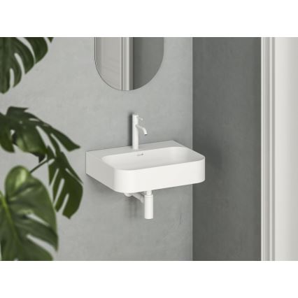 Ravak XJX01155006 - Умивалник за плот CERAMIC SLIM 55x45 см керамика/бял